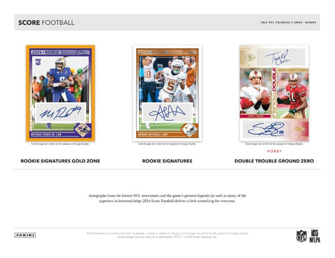 2024 Panini Score Football Hobby Box Opened Live