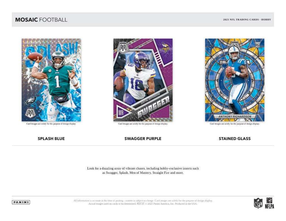 2020 Panini Mosaic Football Hobby Box