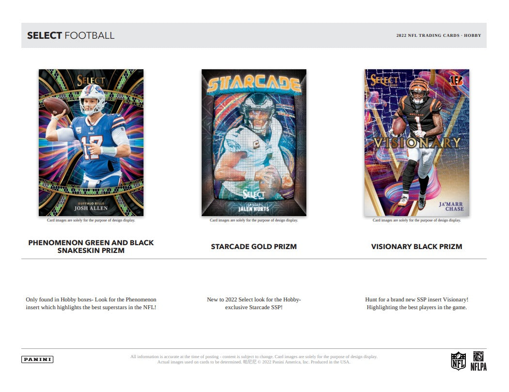 2023 Panini Select Draft Picks Football Blaster Box Opened Live – HOFBC