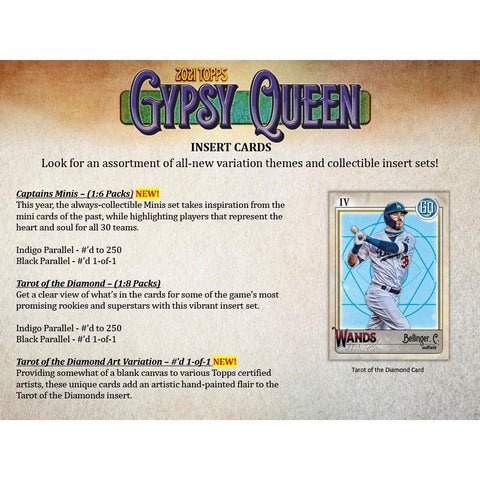 2021 Topps Gypsy Queen Baseball Hobby Box Opened Live