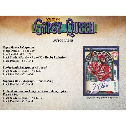 2021 Topps Gypsy Queen Baseball Hobby Box Opened Live