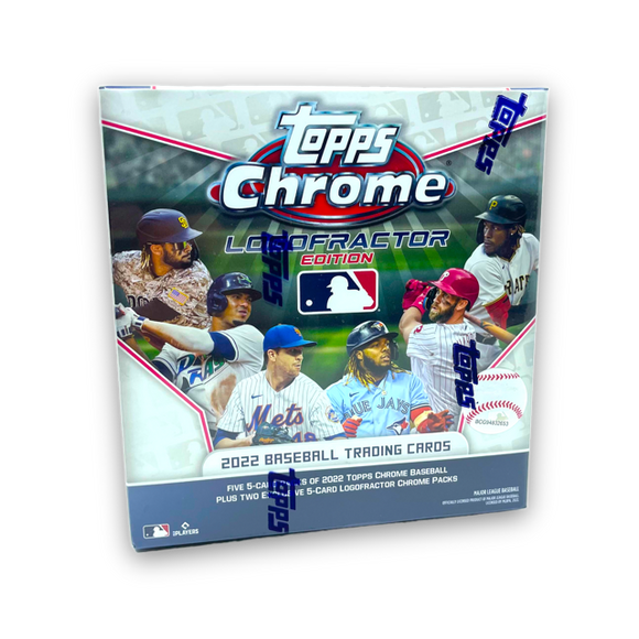  2022 Topps Chrome Baseball Logofractor Edition Trading